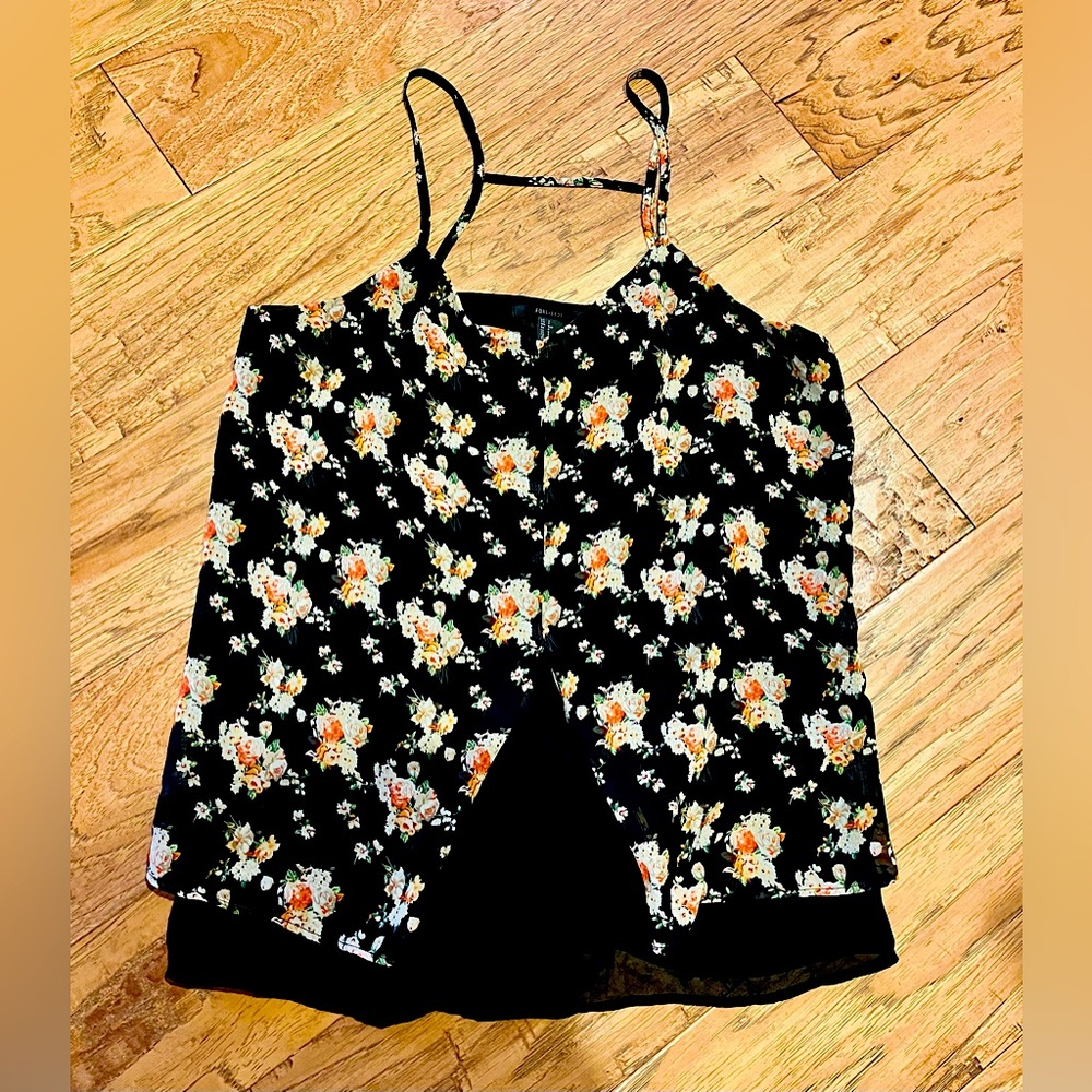 Floral Tank, Size S